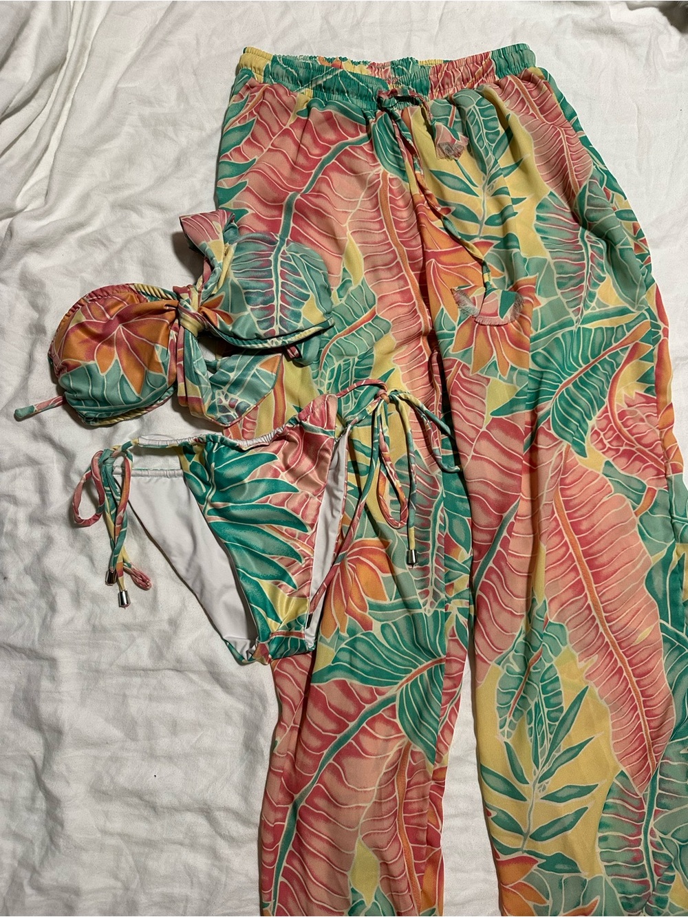 Kenny Flowers swimsuit with matching pants